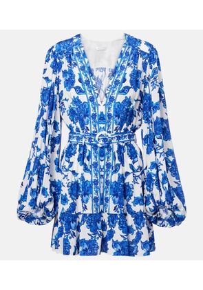 Alexandra Miro Poppy floral beach dress