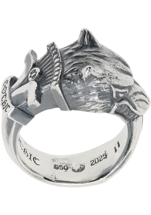 YOHJI YAMAMOTO Silver Wolf Dagger Ring