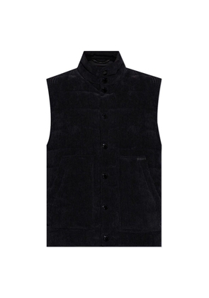Dolce & Gabbana Logo Patch Corduroy Jacket