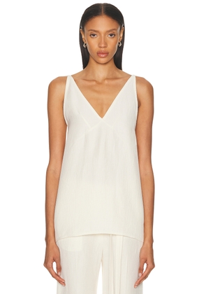 Proenza Schouler Mitchell Top in Ecru - White. Size 2 (also in 6).