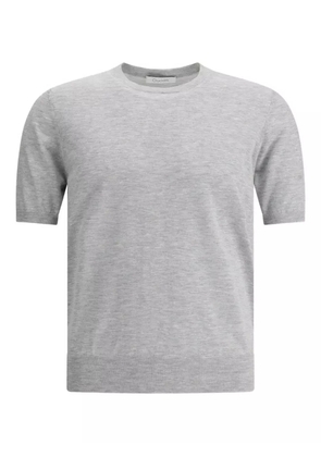 Cruciani short-sleeve crew neck T-shirt - Grey