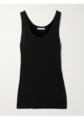 The Row - Katara Ribbed-knit Tank - Black - x small,small,medium,large,x large