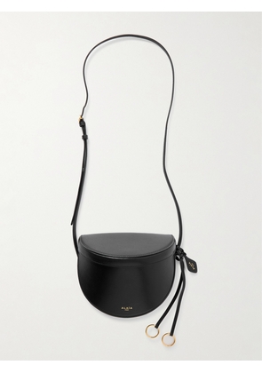 Alaïa - Textured-leather Shoulder Bag - Black - One size