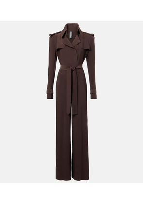 Norma Kamali Single-breasted jumpsuit