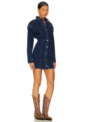 Free People Amber Denim Dress in Blue. Size 12. Also in 10, 14, 4.