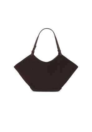 Flattered Dilba Mini Tote Bag in Chocolate.