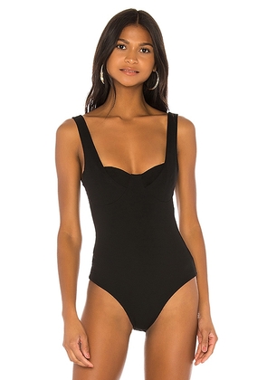 Lovers and Friends Aiden Bodysuit in Black. Size M. Also in L, XL, XXS.