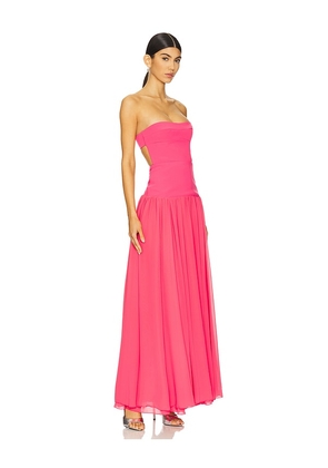 Lovers and Friends Margot Gown in Pink. Size M. Also in L, S, XL, XS, XXS.