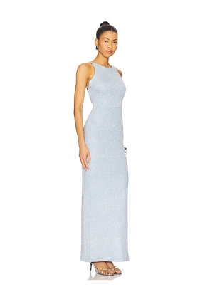 SNDYS Azaria True Maxi Dress in Blue. Size L. Also in M, S, XL, XS, XXL, XXS.