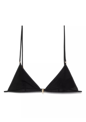 Saint Laurent triangle-cup bra - Black