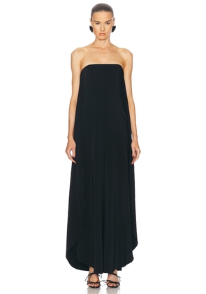ALAÏA Round Jumpsuit in Noir - Black. Size 34 (also in 36).