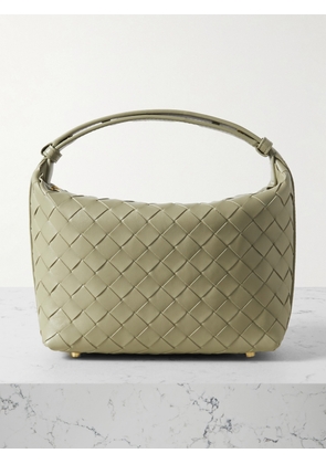 Bottega Veneta - Mini Wallace Intrecciato Leather Shoulder Bag - Green - One size