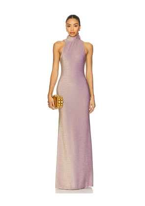 DELFI Mabel Maxi Dress in Purple. Size L. Also in M, S, XL, XS.
