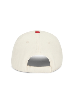 Gigi Pip Slow Morning Hat in Red,Cream.