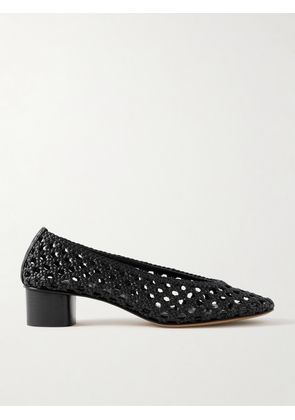 Le Monde Béryl - Woven Leather Pumps - Black - IT35,IT35.5,IT36,IT36.5,IT37,IT37.5,IT38,IT38.5,IT39,IT39.5,IT40,IT40.5,IT41,IT41.5,IT42