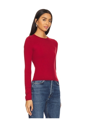 Lovers and Friends Emberly Knit Top in Burgundy. Size M. Also in L, S, XL, XS, XXS.
