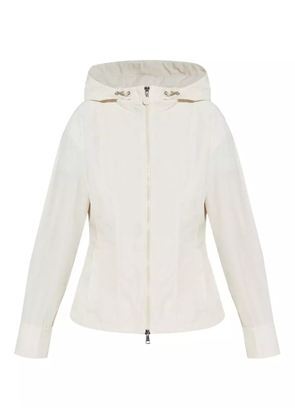 Moncler logo-appliqué jacket - White