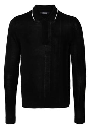 Jacquemus Le Polo Tricot polo shirt - Black
