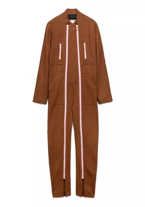 Prada cotton jumpsuit - Brown