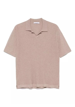 Cruciani interwoven T-shirt - Neutrals