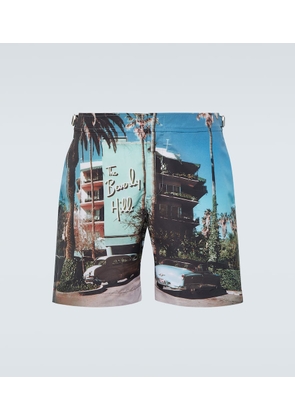 Orlebar Brown Bulldog printed swim shorts