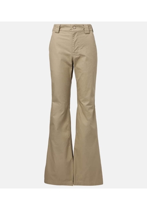 Balenciaga Cotton flared pants