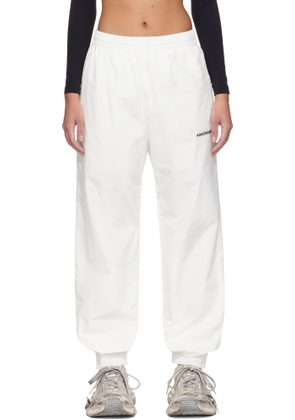 Balenciaga White Tracksuit Lounge Pants