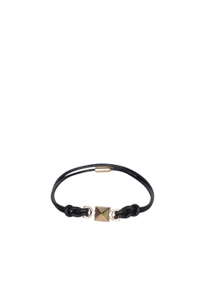 Valentino Garavani Rockstud Logo Engraved Bracelet