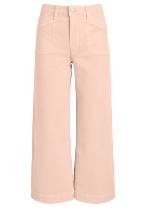 Paige Anessa Wide-leg Jeans - Pink - 26 (W26 / UK8 / S)
