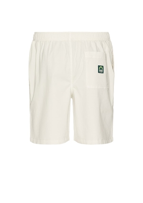 Deus Ex Machina Infinity Beach Short in White. Size L. Also in M, S, XL/1X.
