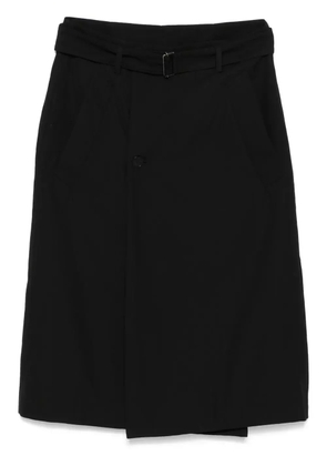 Attachment wrap skirt - Black