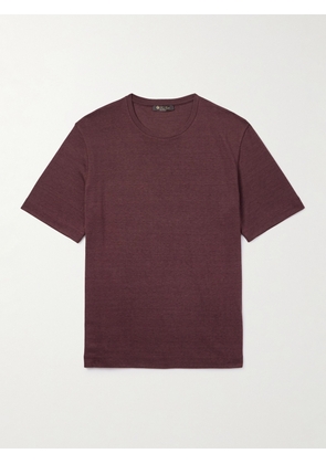 Loro Piana - Mazzorbo Silk and Cotton-Blend Jersey T-Shirt - Men - Brown - XS