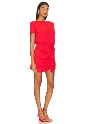 Amanda Uprichard X Revolve Cataluna Mini Dress in Red. Size S. Also in M, XS.