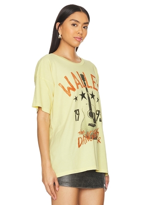 DAYDREAMER Morgan Wallen Dangerous Tour Merch Tee in Yellow. Size M. Also in S, XS.