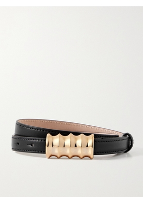 KHAITE - Julius Small Leather Belt - Black - 70,75,80,85,90