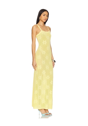 BEACH RIOT Conrad Dress in Yellow. Size L. Also in M, S, XL, XS.