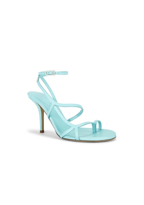 GIA BORGHINI Kora Sandal in Blue. Size 37. Also in 40.