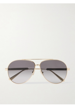DIOR Eyewear - Diorcannage A1u Aviator-style Gold-tone Sunglasses - One size