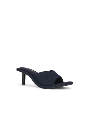 R0AM Chevy Sandal in Blue. Size 6. Also in 7, 8.