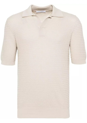 Cruciani cotton polo shirt - Neutrals