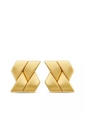 Versace Bind stud earrings - Gold