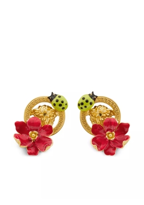 Versace Strawberry Garden stud earrings - Gold