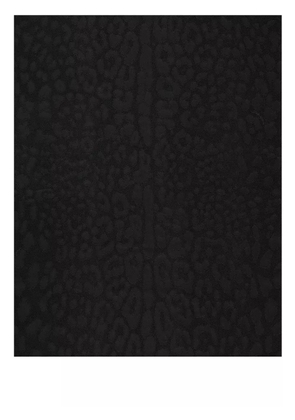 Dolce & Gabbana leopard-print wallpaper - Black