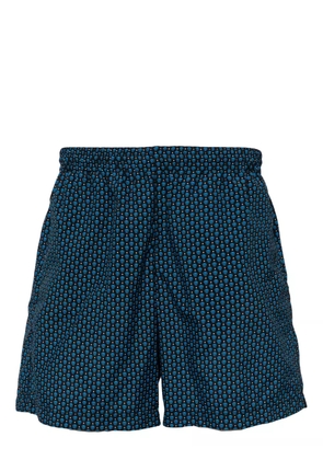 Alexander McQueen skull-print swim shorts - Black