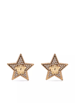 Versace Medusa Star stud earrings - Gold