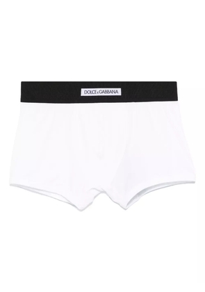 Dolce & Gabbana logo-waistband boxers - White