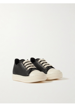 RICK OWENS KIDS - Baby Leather Sneakers - Men - Black - IT 20
