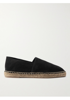 TOM FORD - Barnes Suede Espadrilles - Men - Black - UK 6