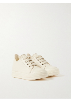 RICK OWENS KIDS - Baby Leather Sneakers - Men - Neutrals - IT 22