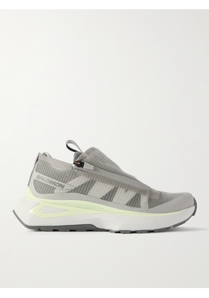 Salomon - Odyssey ELMT Advanced Clear Canvas-Trimmed Ripstop Sneakers - Men - Gray - UK 7